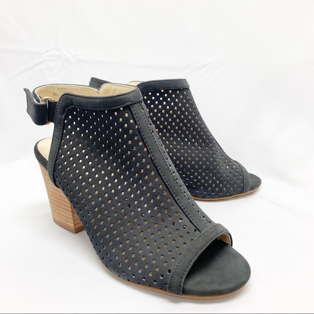NWOT Isola Lora Perforated Open-Toe Bootie - Picture 4 of 8